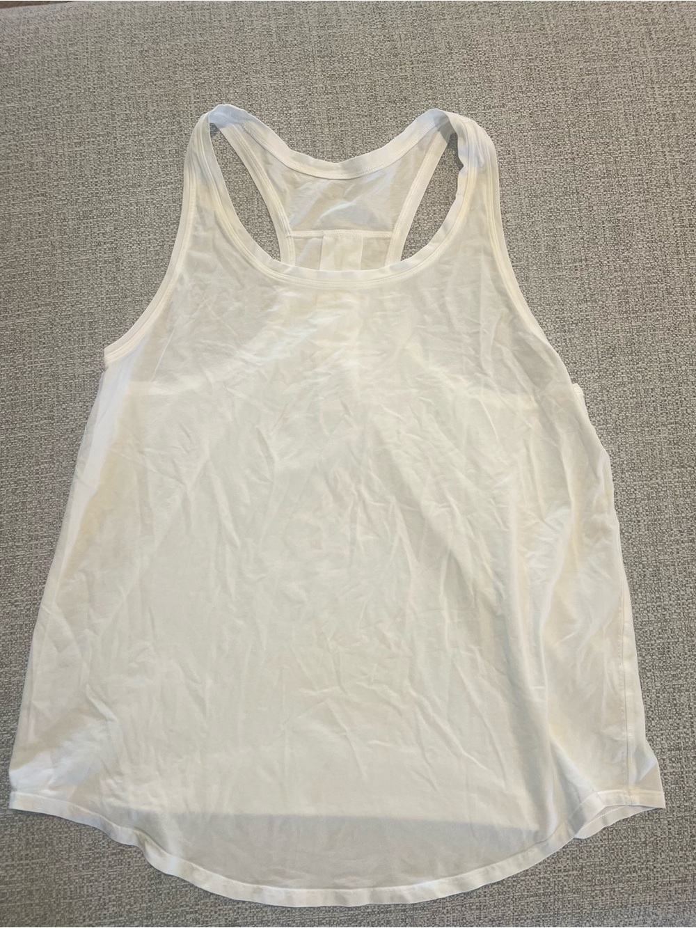 lululemon athletica White Racerback Tank